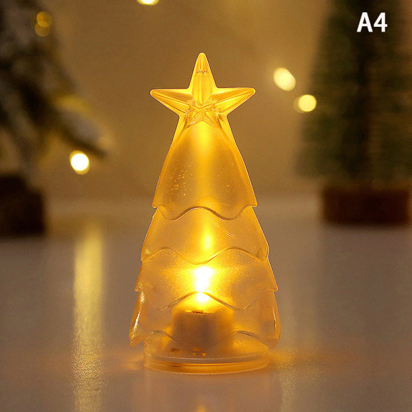 Juldekorationer Julgran transparent kristall natt A4 onesize A4 onesize