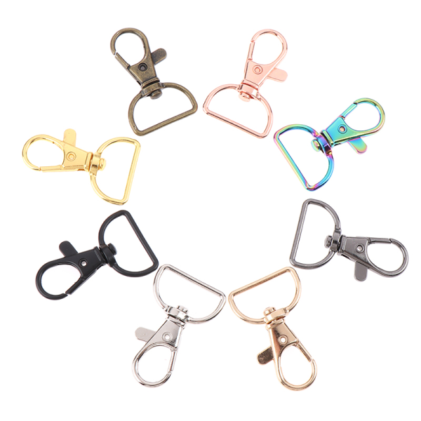 10 st 20 mm väskrem Spänne Hummerlås Swivel Trigger Snap S H one size H one size