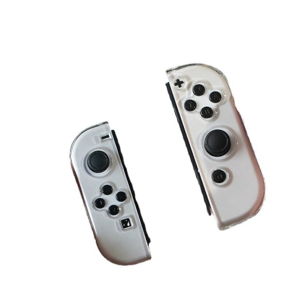 Skyddande skal för Nintendo Switch OLED - Kristallklart genomskinligt speltillbehör