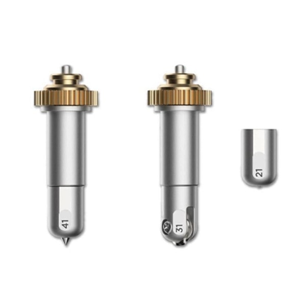 3-delt graveringsspids + QuickSwap-hus til 41+31+21 Cricut Maker 3