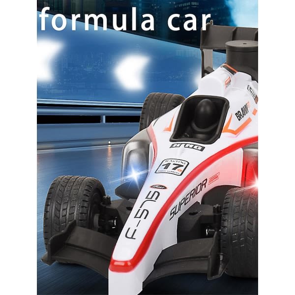 F1 Hurtig RC Driftbil RC Højhastigheds Elektrisk Minibil Offroad Drift Hjul Kørsel Bil Til Børn (blå)