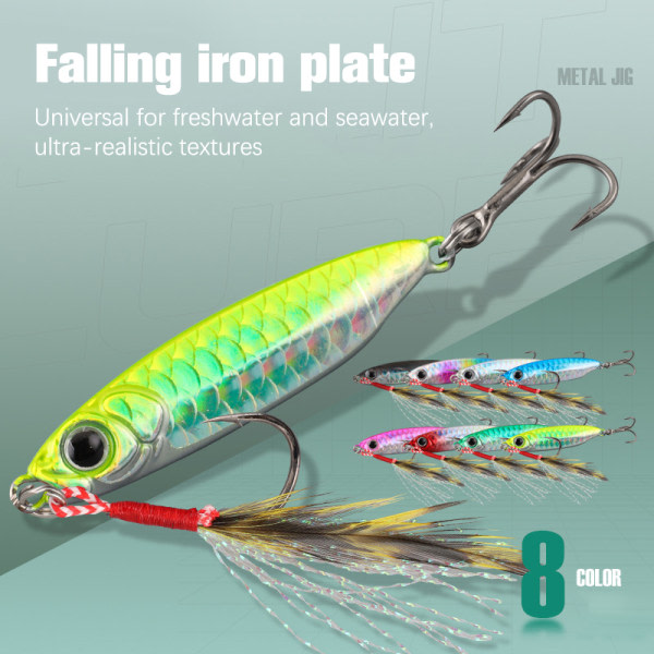 Kalastusvälineet 7g 10g 15g 20g 25g 30g Valu Jigging-välineet Valu D 30g D 30g