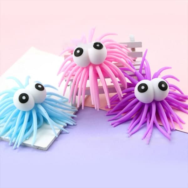 Søpindsvin Pels Lysende Bold Børns Legetøj Vent Dekompression Legetøj Fidget Bold Stress Relief Lysende Fidget Bold
