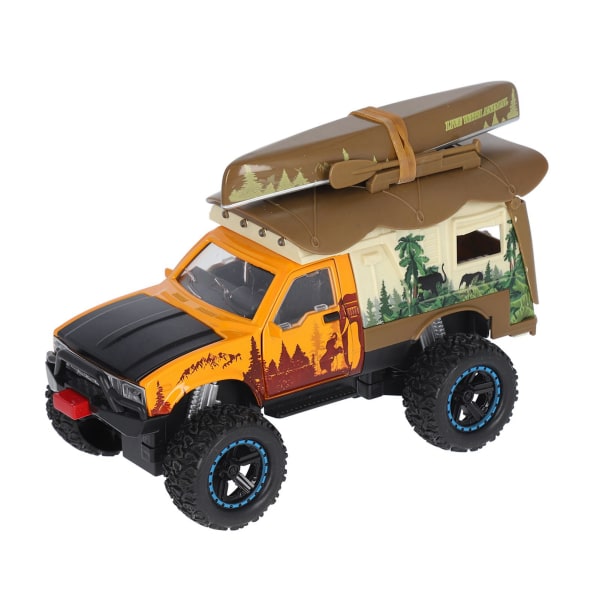 Off Road-køretøjsmodel 1/24 skaleret legetøjsbil i legering til børn i orange