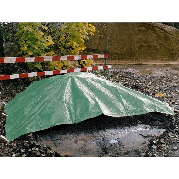 2 x 3 m Grön presenning Vattentät Möbel Husvagn Cover Multipurpose