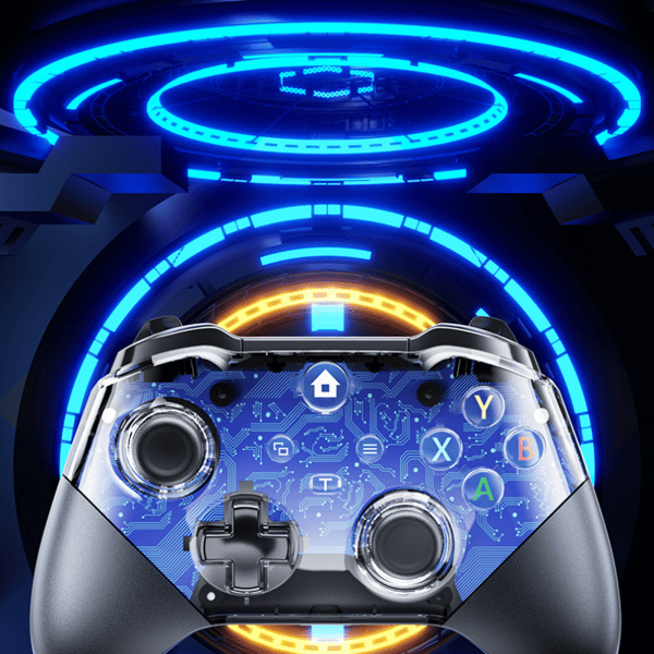 Kablet spilcontroller til Xbox One/One S/X/Series X/S/PC Windows 10 og nyere (Rød)