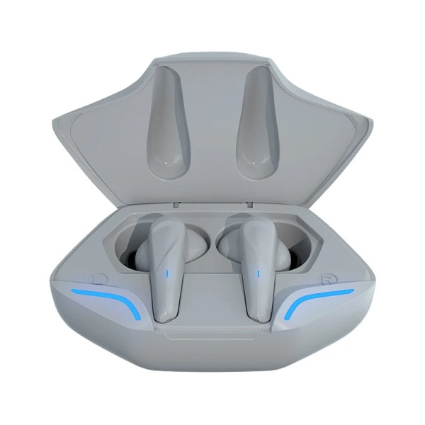 X15 TWS Trådlösa hörlurar 5.3 bluetooth hörlurar 65ms Låg Latency Earbud Esport Gaming Headset Gamer med mikrofon för xiaomi iphone x15 pro grå x15 pro gray
