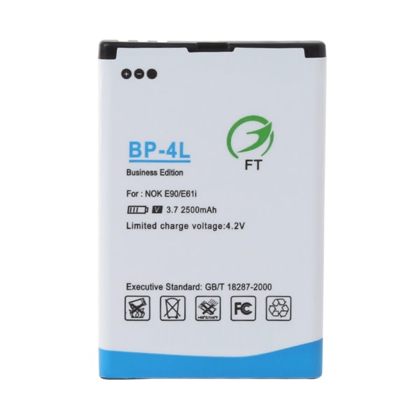 Universal BP-4L Li-ion akku 96/112 LED-kameran videovalon vaihtotarvikkeille 2500mah