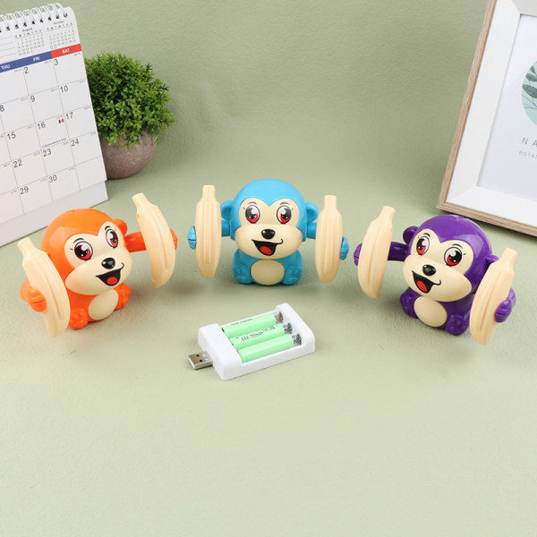 Baby Elektrinen Tumbling Monkey Light Music Puzzle Sound Tips A2