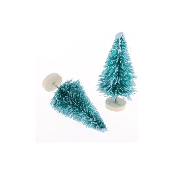 20 stk Dukkehus Miniatyr 6,5 cm Juletre Modell Ferie Fargerik