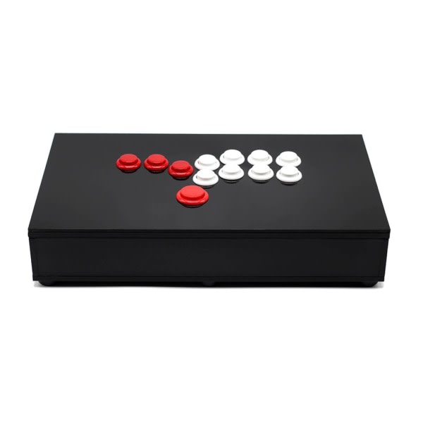 Spelkontroll med metallskal, alla knappar Hitbox-stil, arkad-joystick, fight stick för PC-speltillbehör