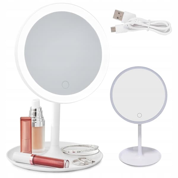 Makeupspejl med LED - Spejl til Makeup multifärg multicolor