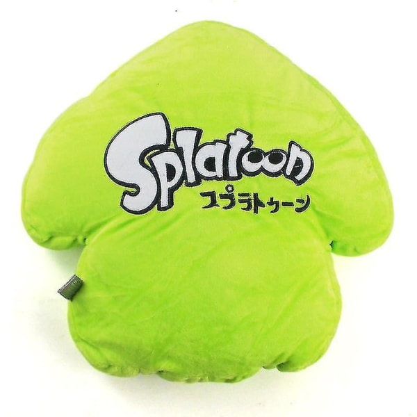 33 cm Anime Splatoon Squid Plyschleksaker Gosedjur Mjuk kudde Dockor Födelsedagspresent för barn CMK Green