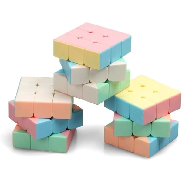 Magisk kub-set, pedagogisk Speed​​kuber 3-pack med 2x2x2 3x3x3 S