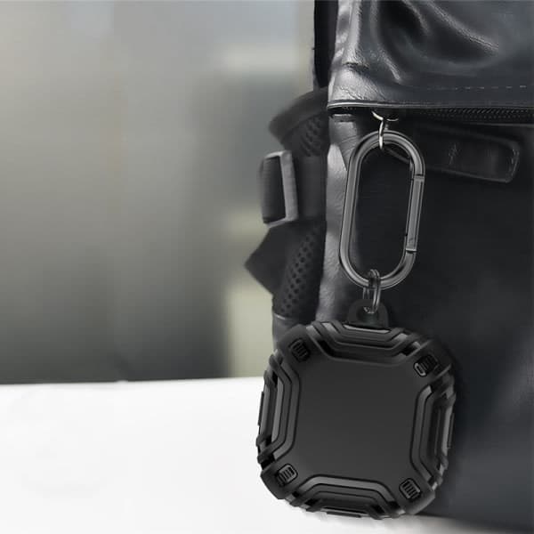 IC (Sort) etui til Samsung Galaxy _Buds 2 Pro, Buds 2, Buds Live Robust Anti-Scratch Etui Cover til Galax