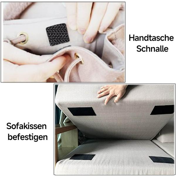Selvklæbende ekstra stærk 3M dobbeltklæbende tape med Velcro