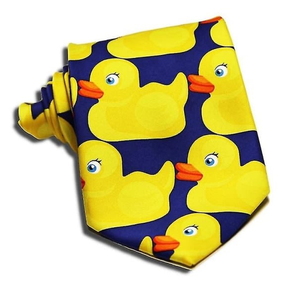 Duckytie Shindn Hur Jag Träffade Din Mamma Ducky Tie Barney Stinson Duck Tie Unisex Vuxenstorlek (Färg: