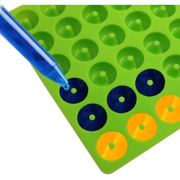 Mini Non-Stick Donut Form Madkvalitets Silikon Slik Chokolade