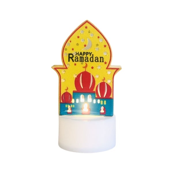 Ramadan LED Lys Lanterne Natlys LED Festlanterner Pynt Bar Rekvisitter Ferie Lys Udendørs Fest Dekorationer null - 2
