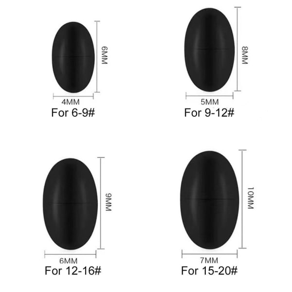 Fiskebobber Stopper Gummi Bean LUMINOUS-10 LUMINOUS-10