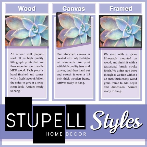 Stupell Industries flaskor och växter Farm Wood Textured, Design av Anne Ta