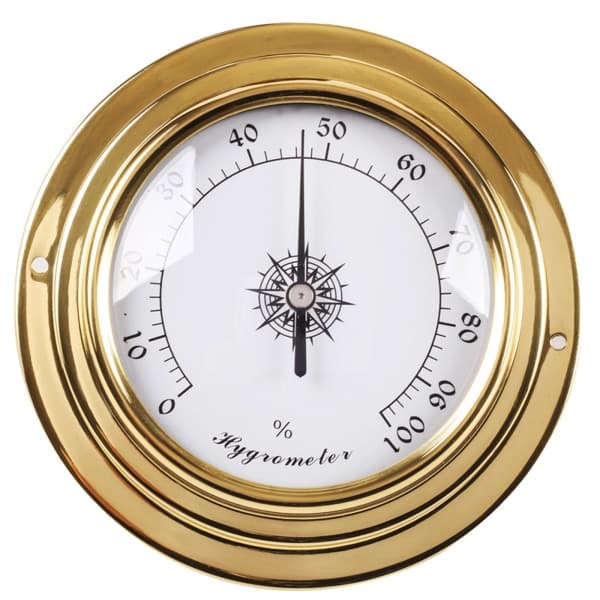 Temperatur- og Luftfugtighedsmåler Barometer Termometer Hygrometer Ur til Tide Clo null - 2