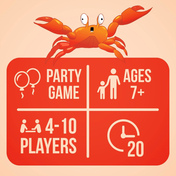 Exploding Kittens CRABS-CORE You've Got Crabs: Korttipeli Exploding Kittens -pelien luojilta You've Got Crabs