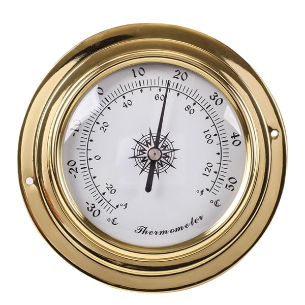 Temperatur, Luftfuktighet, Barometer, Termometer, Hygrometer, Klocka för Tidvatten - 6