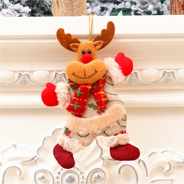 Uudet joulukoristeet Joulukuusen riipus DIY Xmas Tree Pe A19 onesize A19 onesize