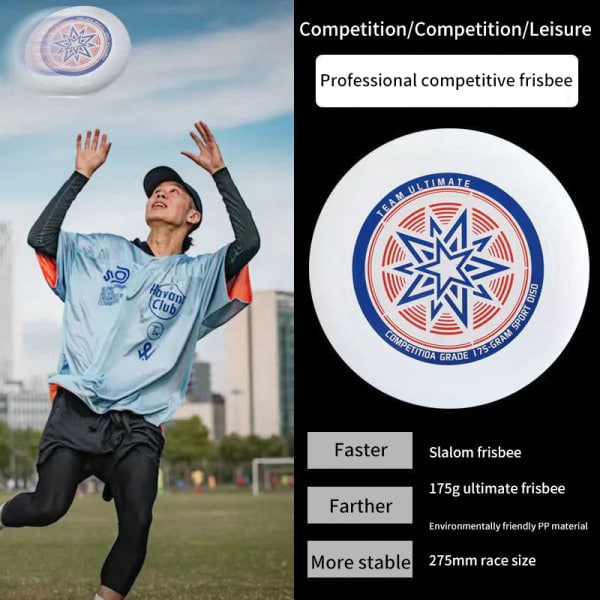 175 g frisbee ranta lelut Vesiurheilu ulkoilmajoukkue Tummansininen