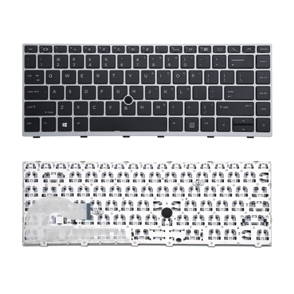 Laptop-tangentbord för HP EliteBook 840 G5 846 G5 745 G5 US Standard English tangentbordsersättning Små tangentbord