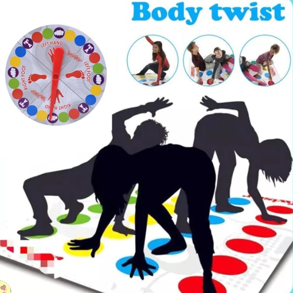 Tiktok Utomhus Roliga Brädspel Twisting Indoor Toy Twisting The