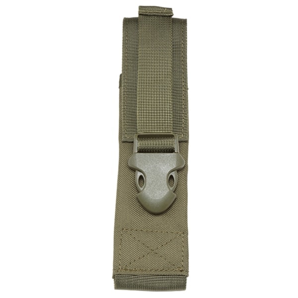 Tactic Molle Taskulamppu Kotelo Nylon LED Taskulamppu Pidike Taskulamppu Kotelo Kansi Metsästysvyö Molle Mag Vyöpaket Armeijan Vihreä