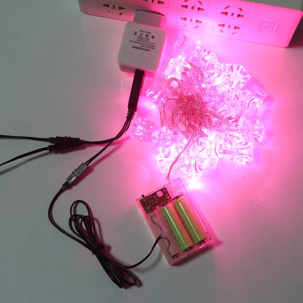 110 cm 3-i-1 AA-batterielliminator USB-driven för tandborste, leksak, ficklampa, klocka, walkie-talkie, julbelysning 1,5V typ