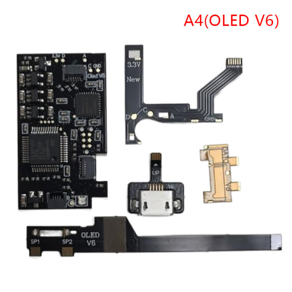 Opgraderbar flashable support til v4 v5 chip V1 V2 til oled v5 c A4 ONESIZE A4 ONESIZE