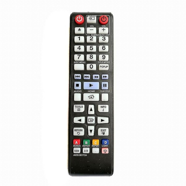 byt ut Ak59-00172a för Samsung DVD-spelare Fjärrkontroll Bdf5700 Bdf5700/za
