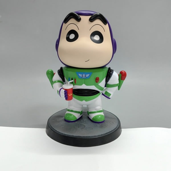 e Tecknad Crayon Shin-chan COS Dick Cowboy Leksaker Woody Buzz Ligh A3 one size A3 one size