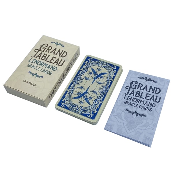 Grand Tableau Lenormand Oraakkelikortit Tarot Perhejuhlapeli Lautapeli G Monivärinen Yksi koko Multicolor one size