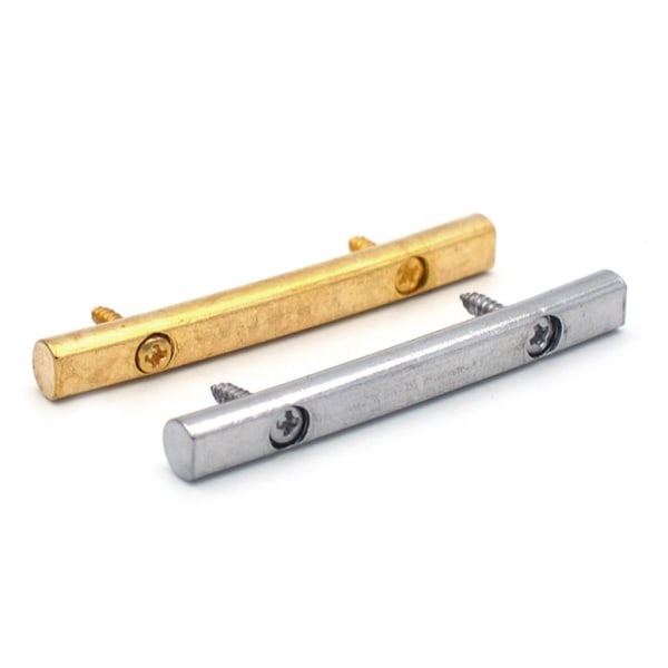 Strengspenningsstang 45 mm metallstrengholder for elektrisk gitarrtremolosystem Musikinstrument Gitardeler Krom 45mm