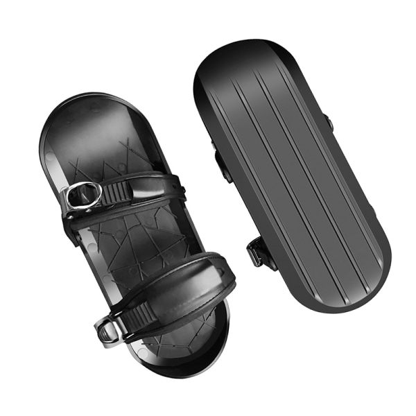 Snowboardsko MiniSki Skats mini-skisko til udendørs sport, sort, 1 par black 1Pair