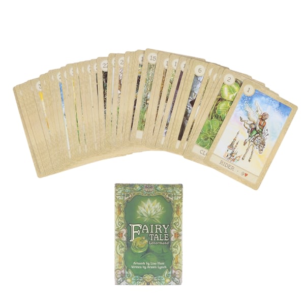 Saga Lenormand Oracle Card Tarotkort Party Prophecy Divi Multicolor one size Multicolor one size