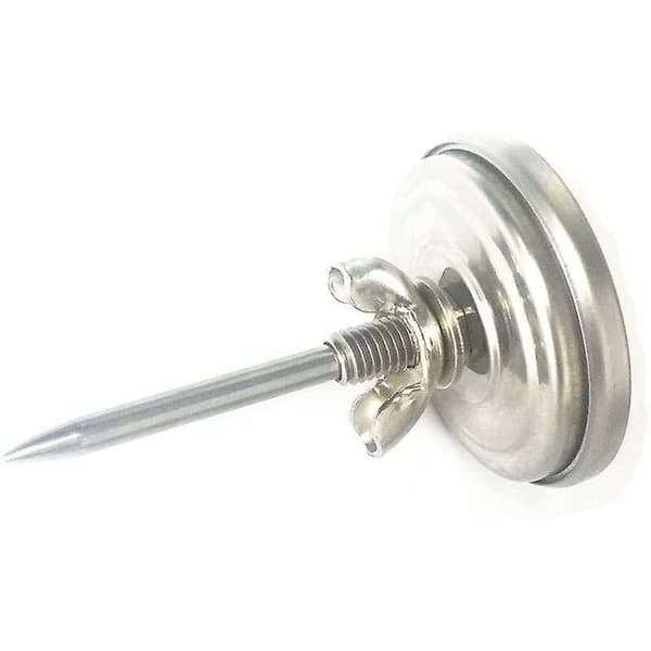 Ovntermometer i rustfrit stål BBQ Grill Røgetermometer 50-350°C, 100-700℉ (Type A 350°C)