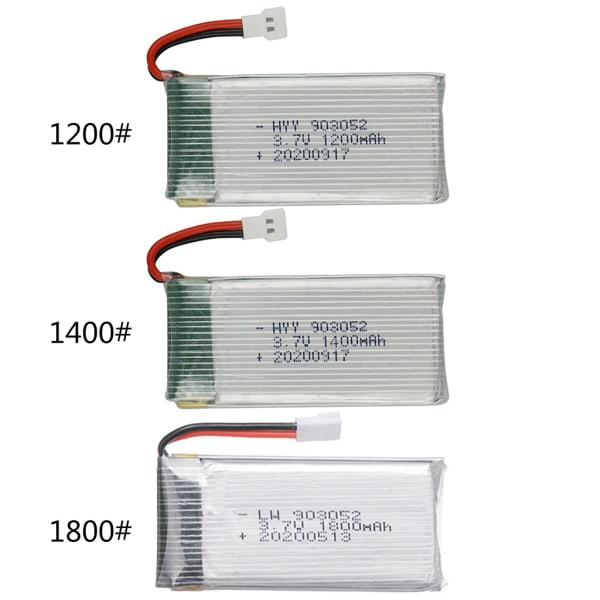 903052 Batterilader for SYMA M18 H5P Drone Reservedeler Oppladbar 1800