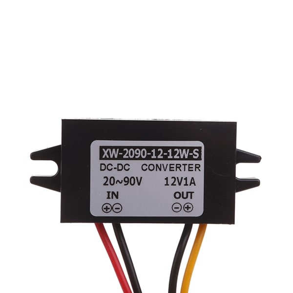 Step Down Regulator Strømforsyning Adapter Konverterer 24V 36V 48V til 12V konverter null - 2A