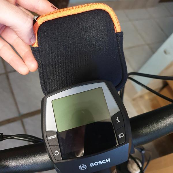 Utomhus bærbar cykel stopur opbevaringspose motorcykel hastighed