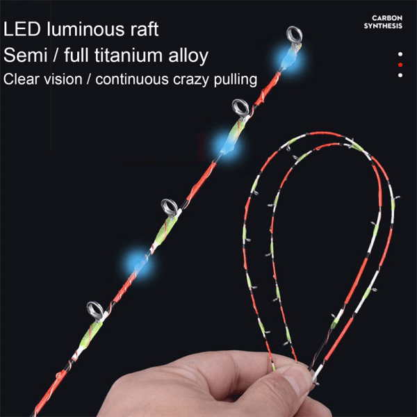 Halv/fuld titanlegering Flot Spids Udskiftning Fishing Tac B1