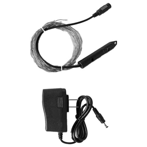 10 trådar av 200 LED Fairy Light Strings, batteridriven för