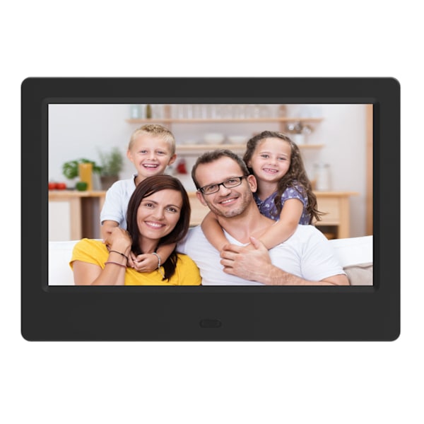 7-tums digital fotoram - Uppgraderad digital fotoram med (16:9) HD Ips[HK]