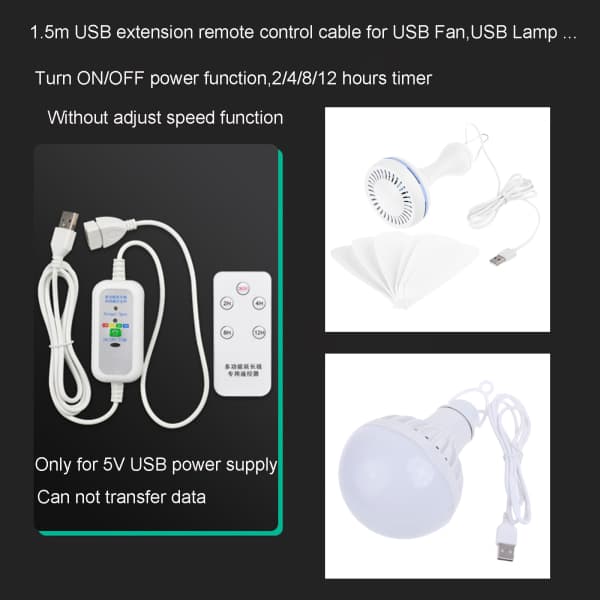 12V~24V til 5V 3A Mini USB strøm 3-lednings bil ladekabel null - Rett hode