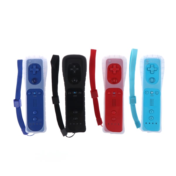 Wii & Wii U-fjärrkontroll & Nunchuck Inbyggd Motion Plus-kontroll Blå